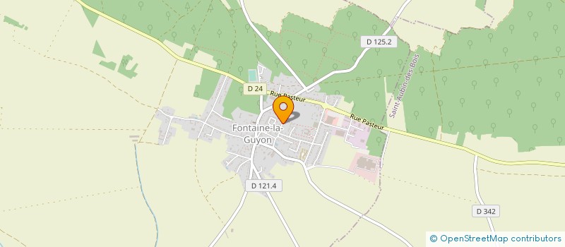 localisation de l'entreprise EURL DE LA CHESNAYE à FONTAINE-LA-GUYON