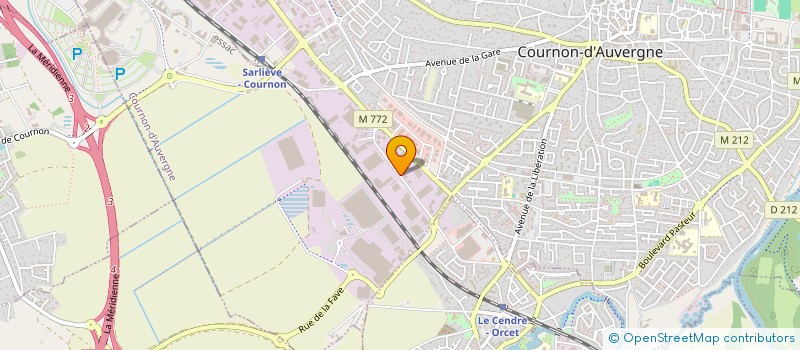 localisation de l'entreprise EURL DE LIMA à COURNON-D'AUVERGNE