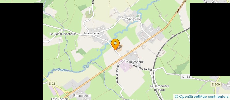 localisation de l'entreprise EURL DE LORIMIER  SIDEVILLE