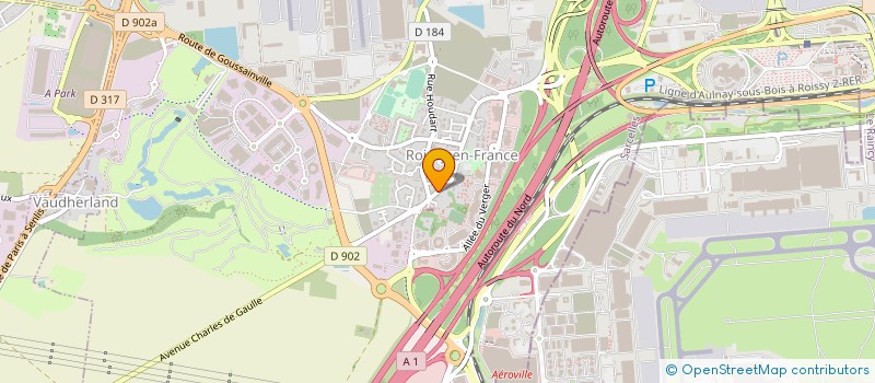 localisation de l'entreprise EURL DE OLIVEIRA à ROISSY-EN-FRANCE
