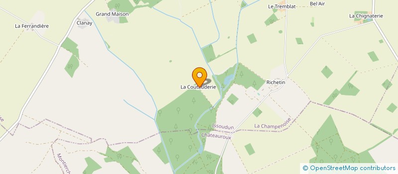 localisation de l'entreprise EURL DE PUY-MARIEN à LA CHAMPENOISE