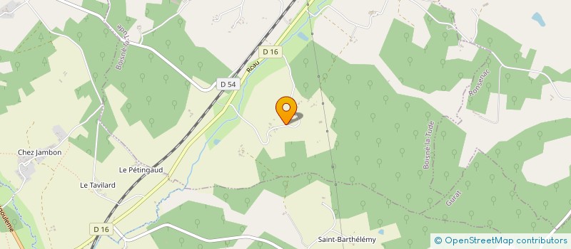 localisation de l'entreprise EURL DE VALENTIN PASQUET à BOISNE-LA TUDE