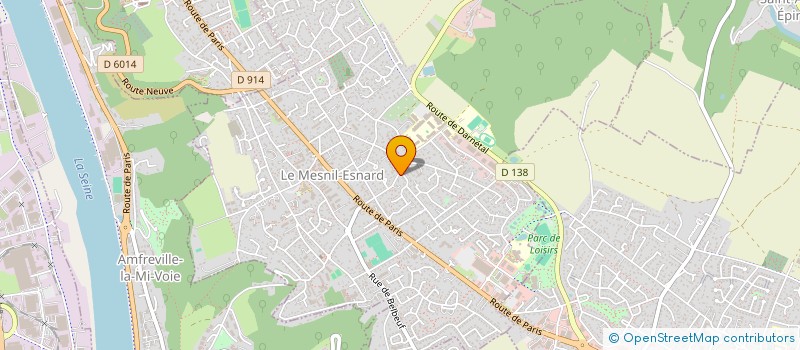 localisation de l'entreprise EURL DEASING  LE MESNIL-ESNARD