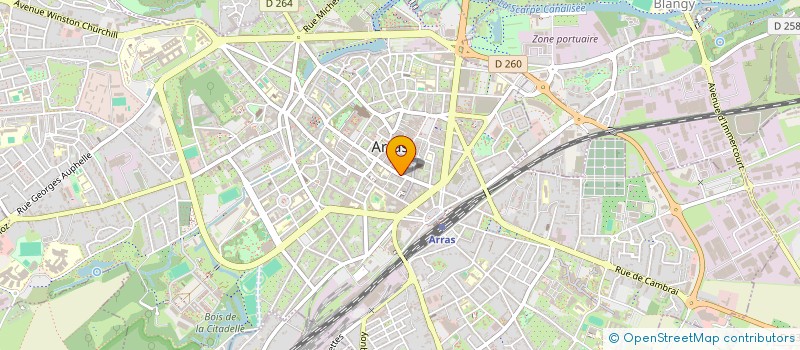 localisation de l'entreprise EURL DEBARBIEUX à ARRAS