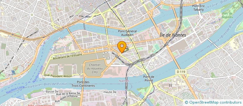 localisation de l'entreprise EURL DEBIANE ET COMPAGNIE à NANTES