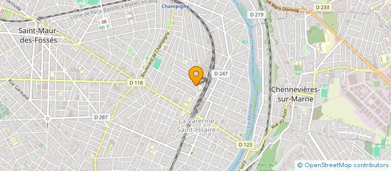 localisation de l'entreprise EURL DEBY à SAINT-MAUR-DES-FOSSES