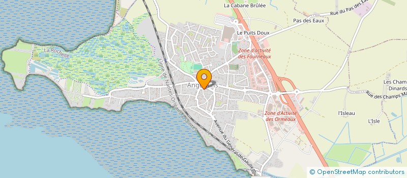 localisation de l'entreprise EURL DECHAUX à ANGOULINS