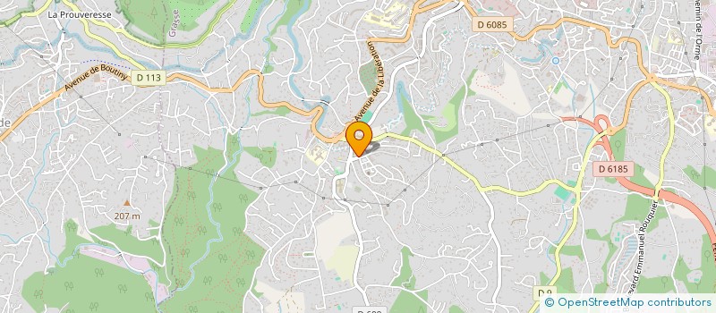 localisation de l'entreprise EURL DECLERCQ à GRASSE