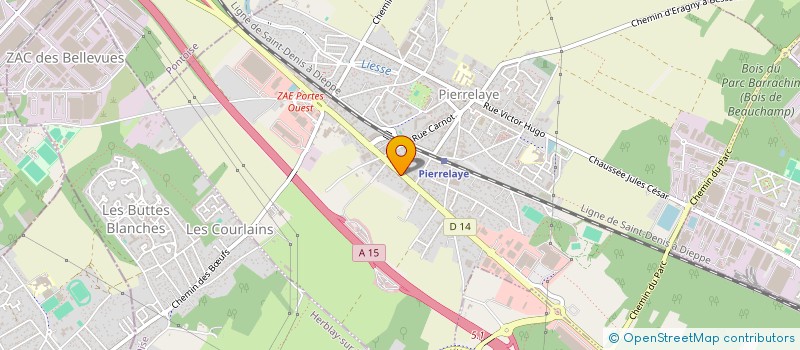 localisation de l'entreprise EURL DEIIS à ENNERY