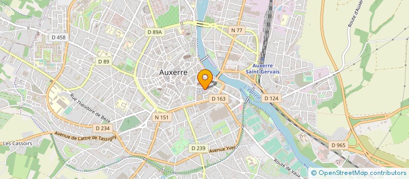 localisation de l'entreprise EURL DEJOU à APPOIGNY