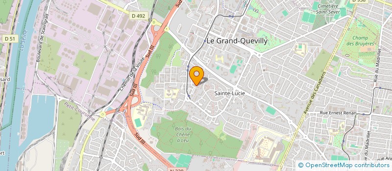 localisation de l'entreprise EURL DELACROIX à LE GRAND-QUEVILLY