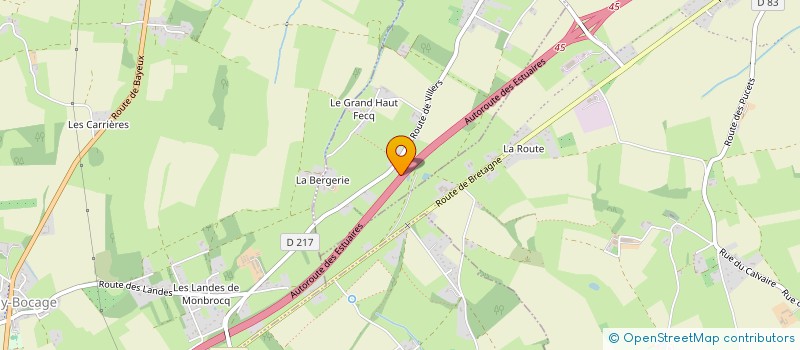 localisation de l'entreprise EURL DELAUNAY à VILLY-BOCAGE