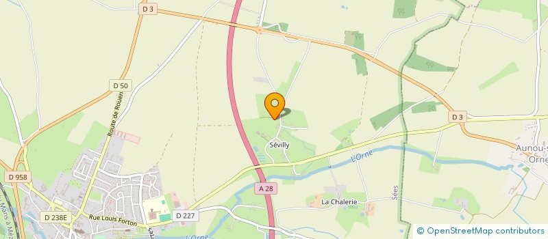 localisation de l'entreprise EURL DELAUNE à CHAILLOUE