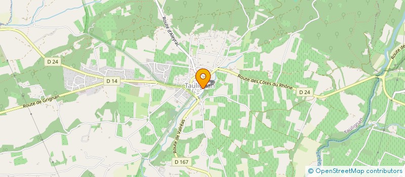 localisation de l'entreprise EURL DELBES JONATHAN  TAULIGNAN