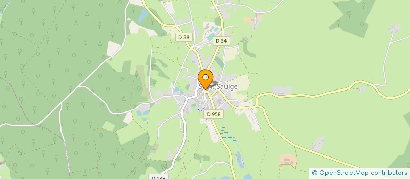 localisation de l'entreprise EURL DELBOVE MARCILLAC  SAINT-SAULGE