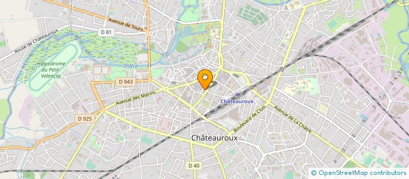 localisation de l'entreprise EURL DELKAT à CHATEAUROUX