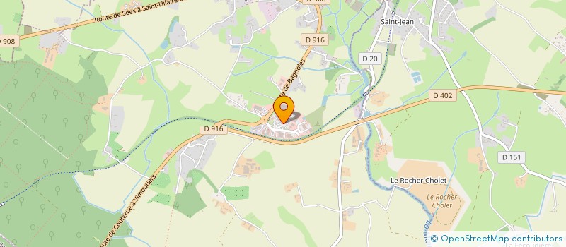 localisation de l'entreprise EURL DELMER à LA FERTE MACE