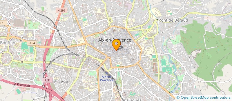 localisation de l'entreprise EURL DELPHINE OLIVIER  AIX-EN-PROVENCE