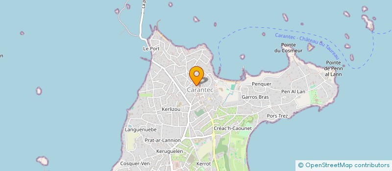localisation de l'entreprise EURL DEMAIS PATRICK à CARANTEC