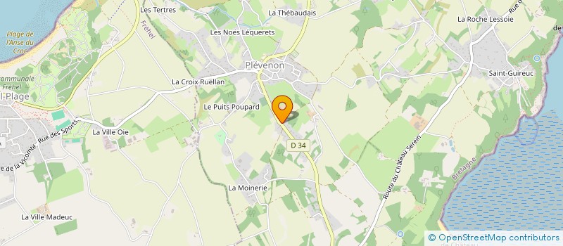 localisation de l'entreprise EURL DEMI SEL  PLEVENON