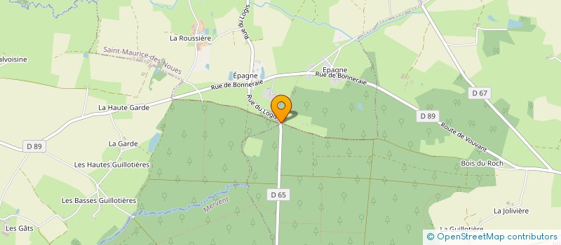 localisation de l'entreprise EURL DEMOUY  SAINT-MAURICE-DES-NOUES