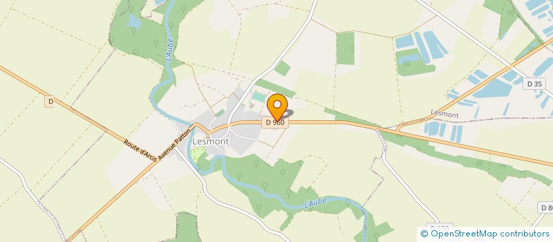 localisation de l'entreprise EURL DEPROBAT  LESMONT