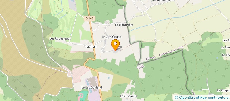 localisation de l'entreprise EURL DES CAVES BERGE  ROIFFE