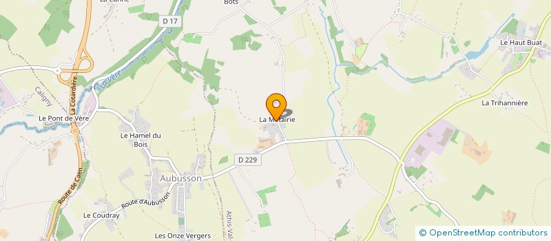 localisation de l'entreprise EURL DES FAIX à ATHIS-VAL DE ROUVRE