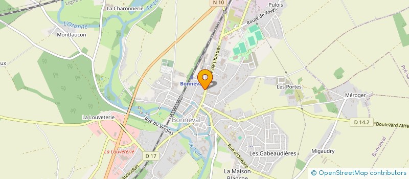 localisation de l'entreprise EURL DES SAVEURS à BONNEVAL