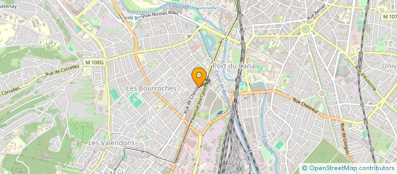 localisation de l'entreprise EURL DESNOYER à DIJON