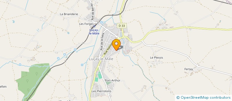 localisation de l'entreprise EURL DESPRES MENUISERIE à LUCAY-LE-MALE