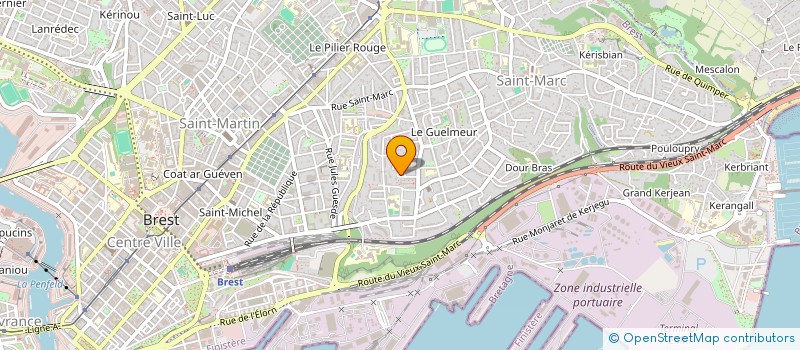 localisation de l'entreprise EURL DESTINATION BONHEUR à BREST