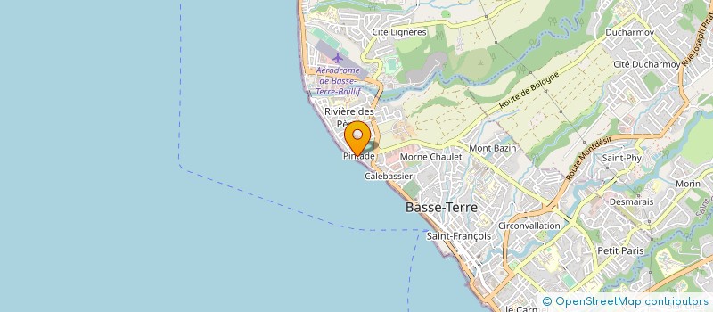localisation de l'entreprise EURL DEVCO BETON à BASSE-TERRE