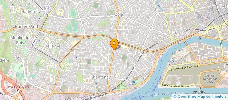 localisation de l'entreprise EURL DEVINEAU-CHOLLET à NANTES