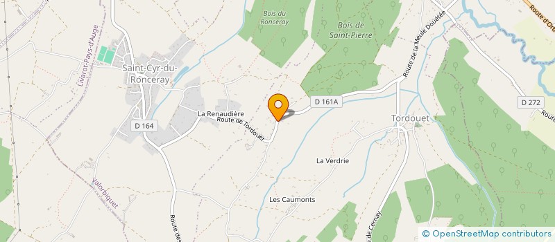 localisation de l'entreprise EURL DEWULF JULIEN  VALORBIQUET