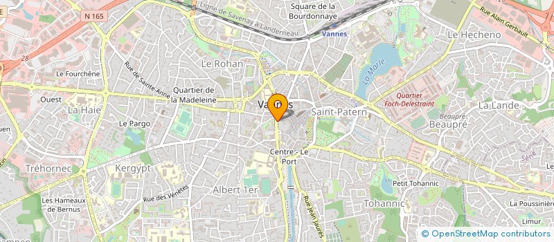 localisation de l'entreprise EURL DG à VANNES