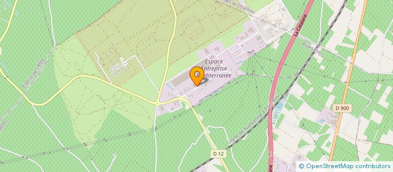 localisation de l'entreprise EURL DIAG AUTO SERVICES  RIVESALTES