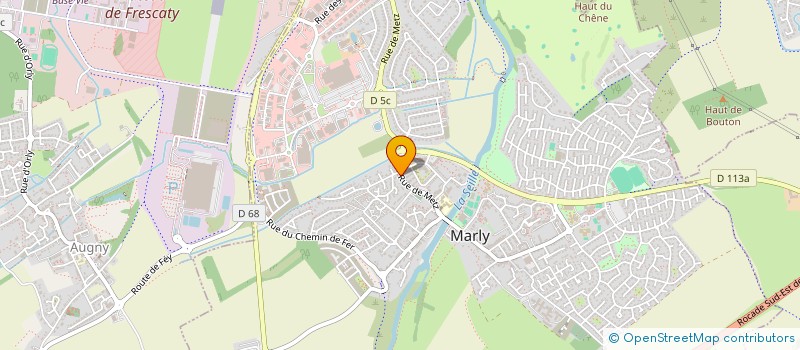 localisation de l'entreprise EURL DIAGONAL MARLY à MARLY
