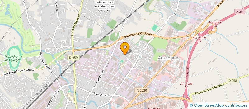 localisation de l'entreprise EURL DIAS  MONTAUBAN