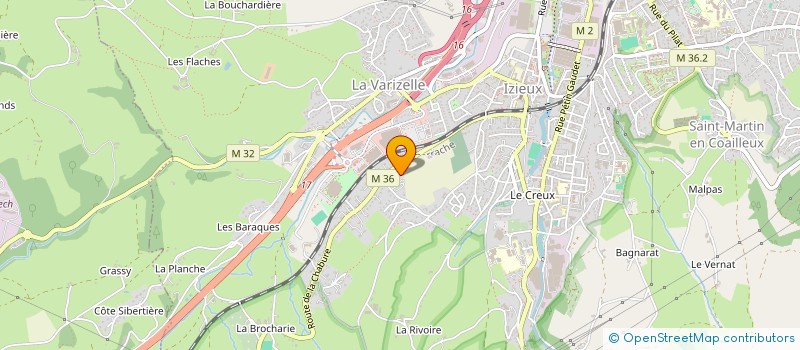 localisation de l'entreprise EURL DIDIER DERAIL TIPIC FLEURS à SAINT-CHAMOND
