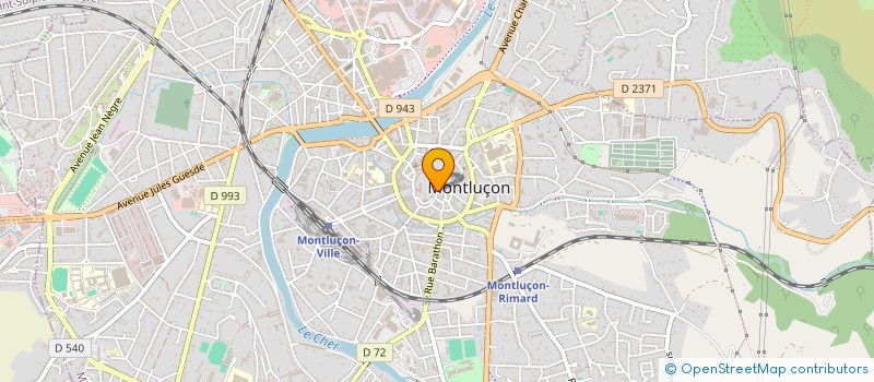 localisation de l'entreprise EURL DIEGO à MONTLUCON