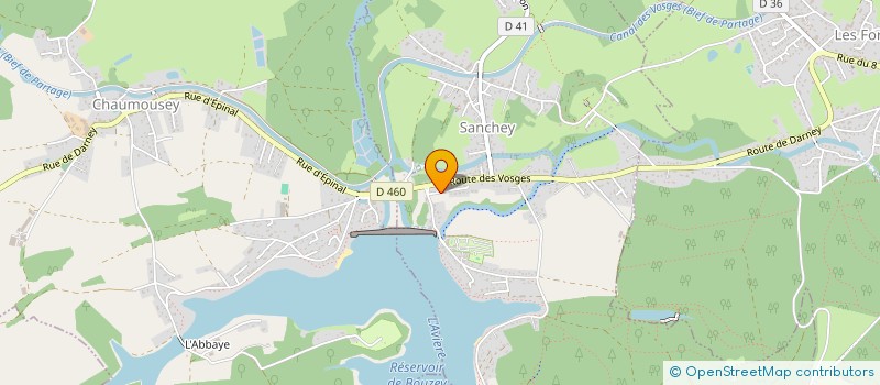 localisation de l'entreprise EURL DIMITRI MELINE CARRELAGE  SANCHEY