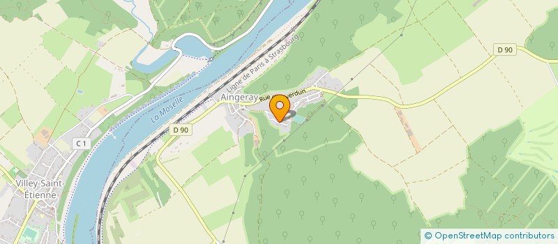 localisation de l'entreprise EURL DIPS  AINGERAY