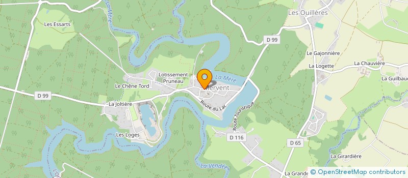 localisation de l'entreprise EURL DISBEL  MERVENT