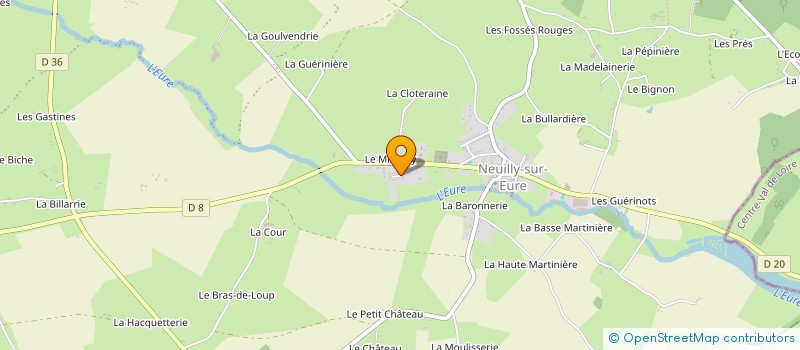 localisation de l'entreprise EURL DISTHEM VB à LONGNY LES VILLAGES