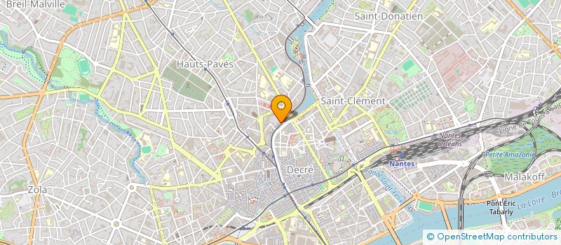 localisation de l'entreprise EURL DJELLALI à NANTES