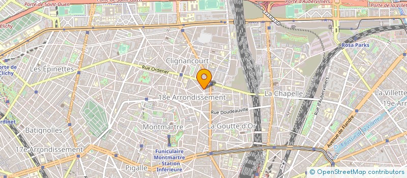 localisation de l'entreprise EURL DL  PARIS