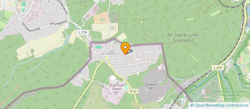 localisation de l'entreprise EURL DLS  SCHNECK