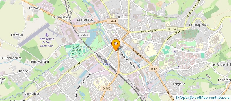 localisation de l'entreprise EURL DOCTEUR PIZ à FLERS
