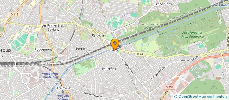 localisation de l'entreprise EURL DOKA à SEVRAN
